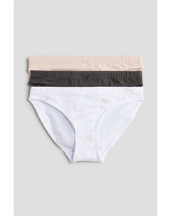 Упаковка из 3 хлопковых трусов, мультиколор H&m