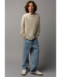 Свободные джинсы, голубой H&m