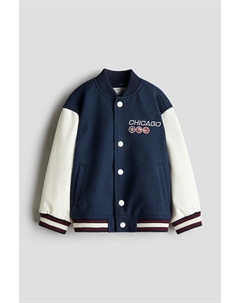Стеганая бейсбольная куртка, мультиколор H&m