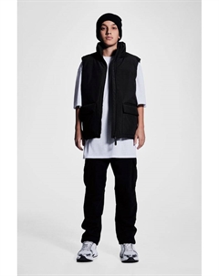 Утепленный спортивный жилет, черный H&m