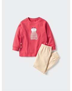 Пижама Лиза Ларсон, цвет 13 красный Uniqlo