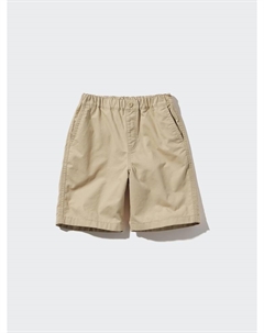 Легкие шорты твил, цвет 31 бежевый Uniqlo
