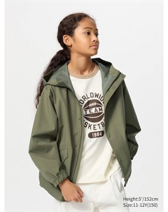 Парка Blocktech, 56 оливковый Uniqlo