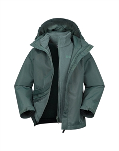 Куртка флисовая Fell с капюшоном, оливковый Mountain warehouse