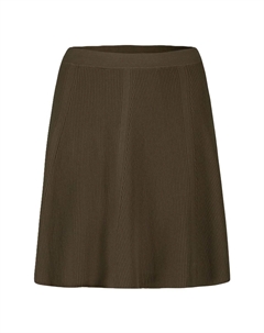 Расклешенная юбка с эластичным поясом для женщин, цвет 7148 Slate Oliv Zero