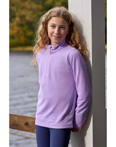 Джемпер флисовый Camber с молнией до половины, сиреневый Mountain warehouse