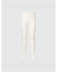 Ультратеплые леггинсы Heattech, цвет 01 белый Uniqlo
