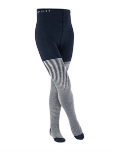 Колготки в тонкую полоску, синий Esprit