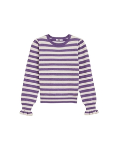 Свитер Sweater, цвет purple/white We fashion