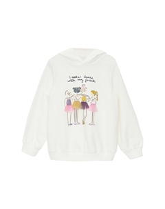 Худи Sweatshirt, белый S.oliver