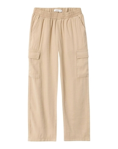 Тканевые брюки Loose fit Pants Bella, бежевый Name it