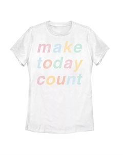 Футболка с рисунком Make Today Count для юниоров Unbranded