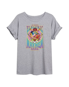 Струящаяся футболка Disney's The Muppets Juniors Mayhem Band, серый Licensed character