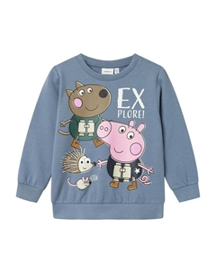 Худи Sweatshirt, серый Name it