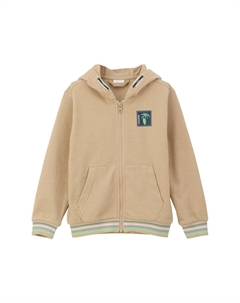 Худи Zip-Up Hoodie, бежевый S.oliver