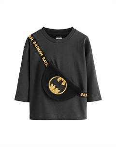 Лонгслив Shirt, черный Next