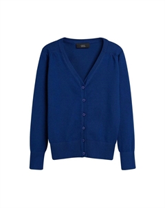 Вязаный кардиган Knit Cardigan, коабльтовый синий Next