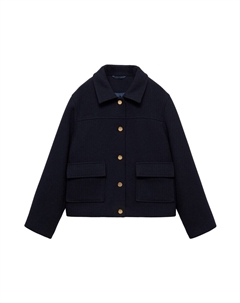 Всесезонная куртка Between-Season Jacket Xesca, морской синий Mango kids