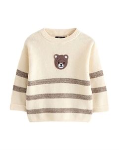 Свитер Sweater Bär, бежевый Next