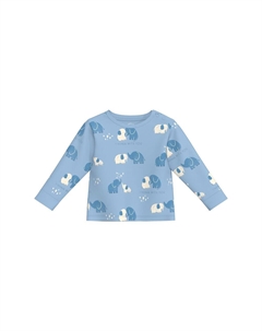 Лонгслив Shirt, синий S.oliver