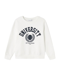 Худи Sweatshirt Tille, белый Name it