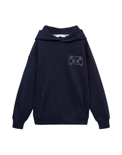 Худи Sweatshirt GAMER, цвет navy/pastel blue Mango kids