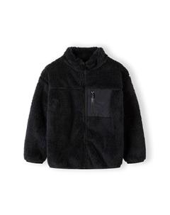 Флисовая куртка Fleece Jacket, черный Minoti
