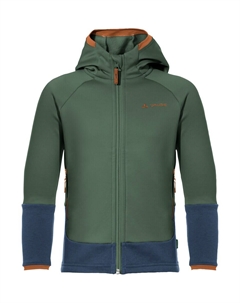 Свитер с капюшоном на молнии Athletic Fleece Jacket Capacida, темно-зеленый Vaude