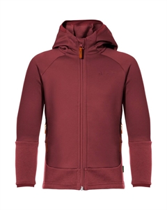 Свитер с капюшоном на молнии Athletic Fleece Jacket Capacida, красный Vaude