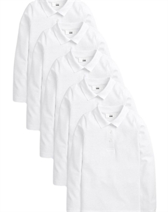 Лонгслив Shirt, белый Next