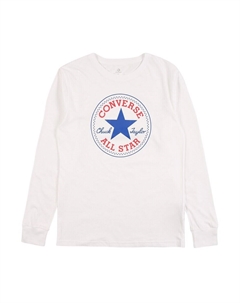 Лонгслив Shirt, белый Converse