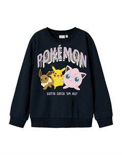Худи Sweatshirt NKFJIMA POKEMON, черный Name it