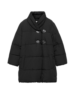 Пальто Coat Maggie, черный Mango kids