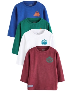 Лонгслив Shirt, разноцветный Next