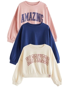 Худи Sweatshirt Varsity, цвет beige/blue/pink Next
