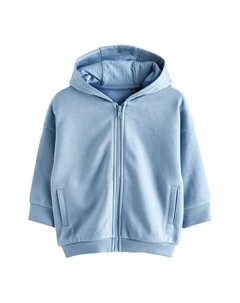 Худи Zip-Up Hoodie, светло-синий Next