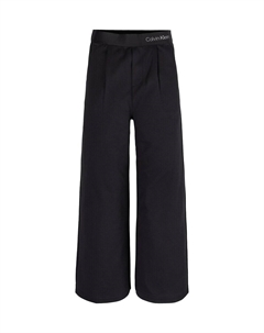 Тканевые брюки Wide leg Pants, черный Calvin klein jeans