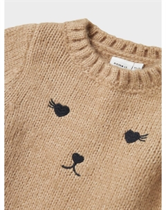 Свитер Sweater NMFOBIBI, кэмел Name it