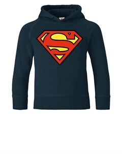 Свитер Sweater DC - Superman Logo Clean, темно-синий Logoshirt