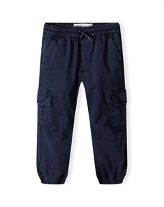 Тканевые брюки Tapered Pants, темно-синий Minoti