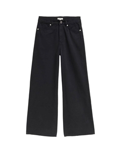 Тканевые брюки Wide leg Pants, черный Tom tailor