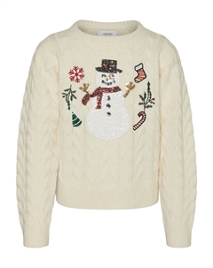 Свитер Sweater VMSnowman, цвет kitt Vero moda girl