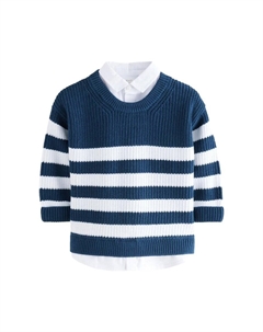 Свитер Sweater, темно-синий Next