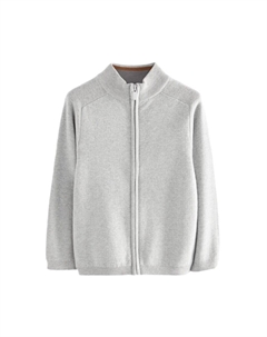 Вязаный кардиган Knit Cardigan, серый Next