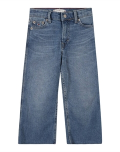 Джинсы Wide leg Jeans, синий деним Tommy hilfiger