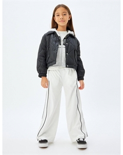 Тканевые брюки Wide leg Pants, белый Koton