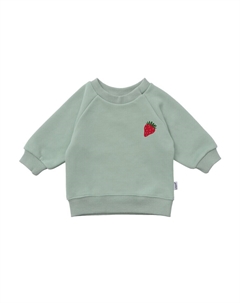 Худи Sweatshirt Erdbeere, зеленый Лилипут