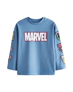 Лонгслив Shirt, синий Next