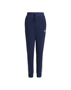 Тканевые брюки Tapered Pants Trefoil, морской синий Adidas originals