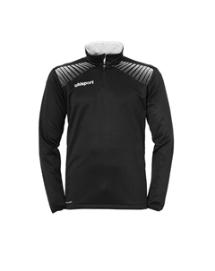 Свитер с капюшоном на молнии Athletic Sweatshirt, черный Uhlsport